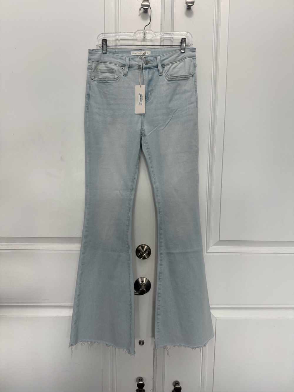 Altar’D State Light Wash Flared Women’s Jeans - Pale Blue Size 28 NWT